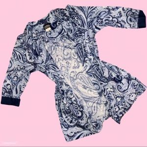 Vintage Whirlaway Frocks Blue Cardigan